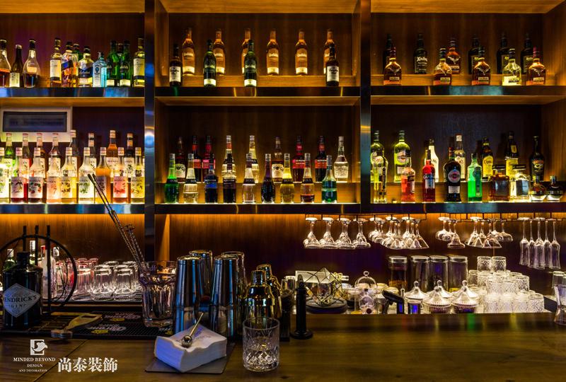 酒吧調酒區裝修實景圖 