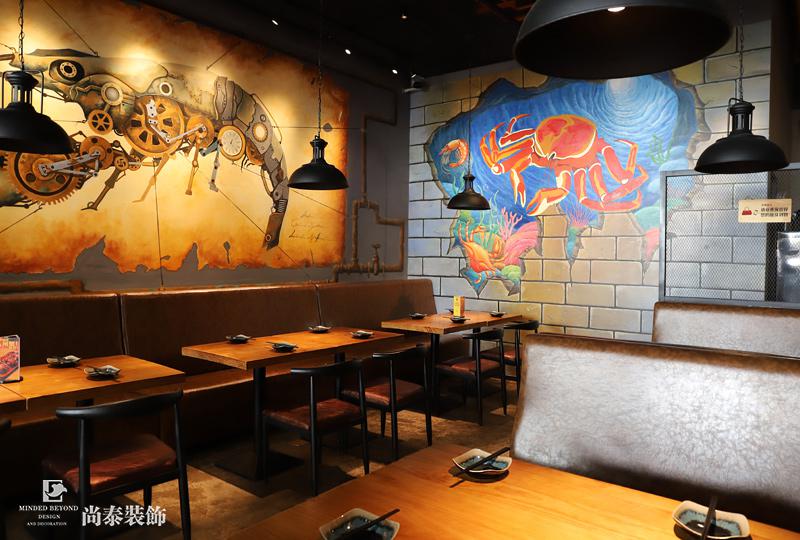 餐廳一角裝修實景圖