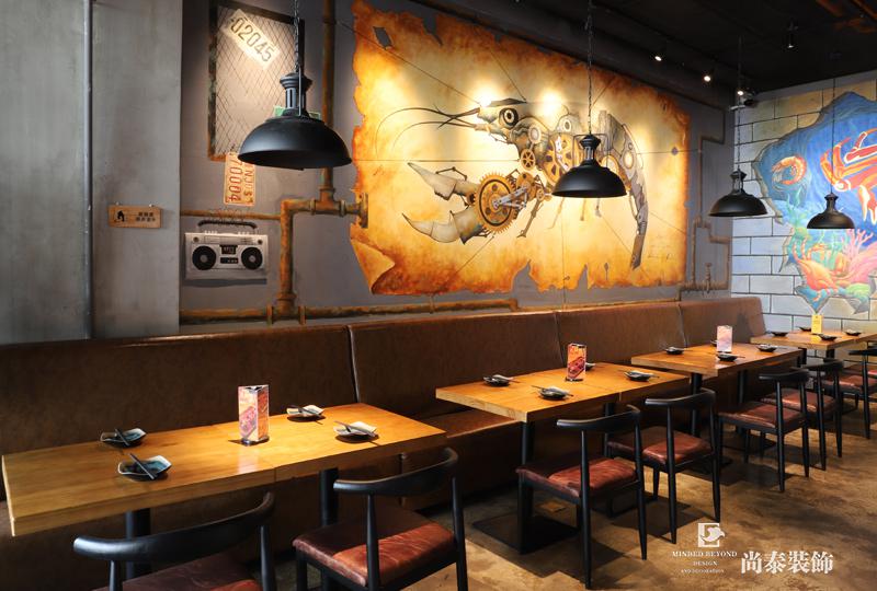 餐廳用餐區裝修實景圖