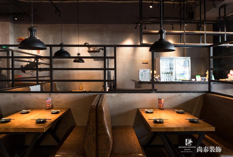 餐廳餐區裝修實景圖