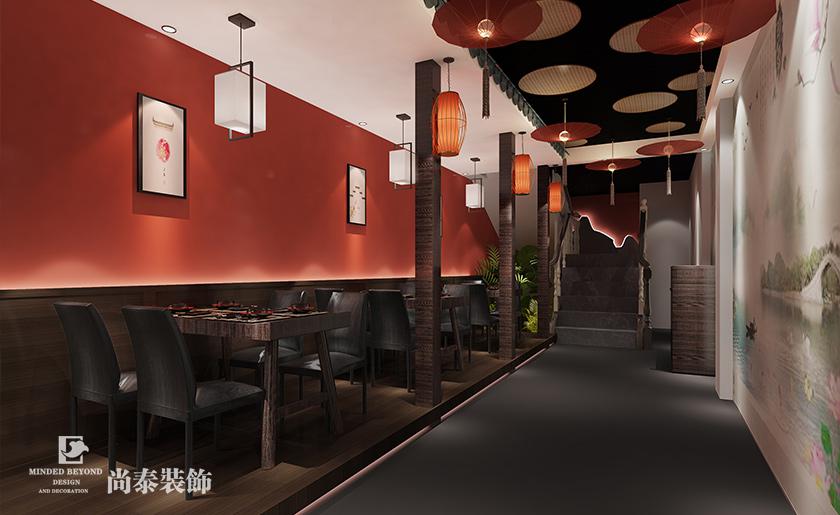 湘菜館裝修設計效果圖