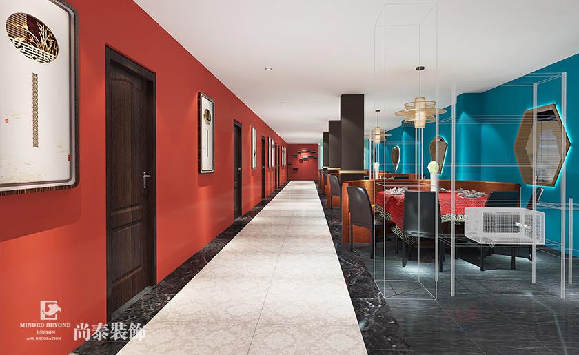 湘菜館設計效果圖