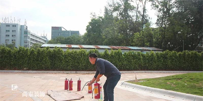 消防演練活動現場