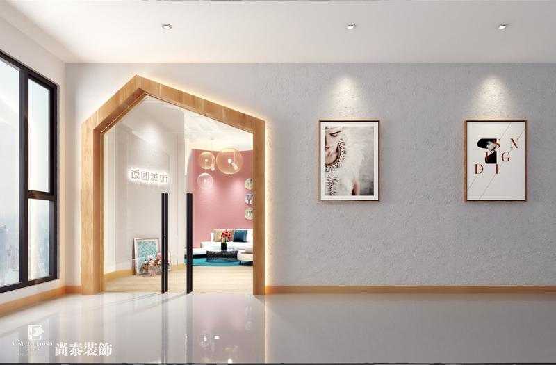 美容院門頭裝修效果圖 美容院門頭裝修效果圖