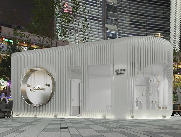 60平米小型美容院裝修設計 | one dear