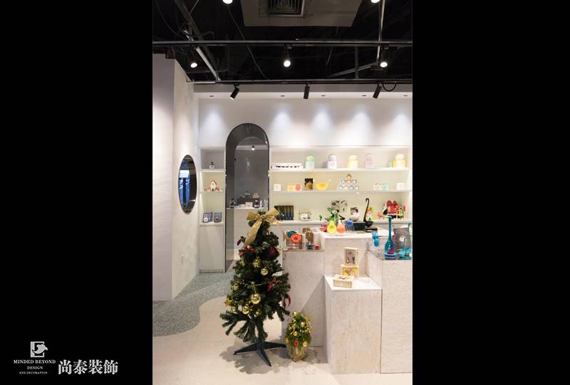 零售店擺放區裝修實景圖