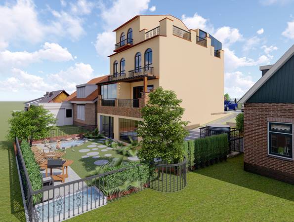 400平米惠州溫泉民宿裝修設計 | 南昆山溫泉谷