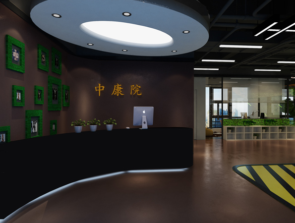 200㎡叢林風健身會所裝修設計 | 中康院