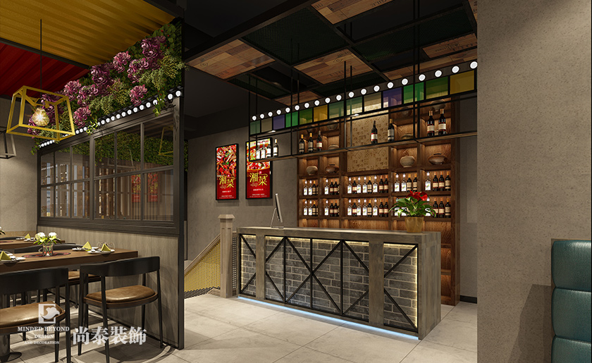 280平米湘菜館裝修設計 | 湘遇