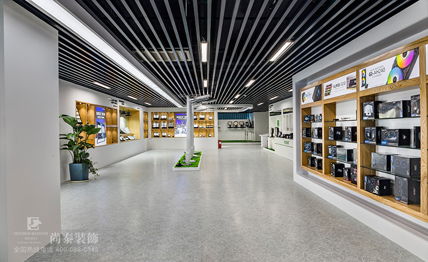 國家級高新技術(shù)企業(yè)展廳裝修實(shí)景圖 | 超頻