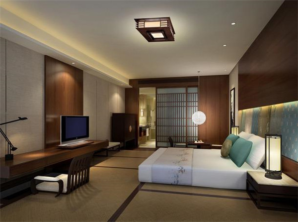 日式風格酒店裝修效果圖