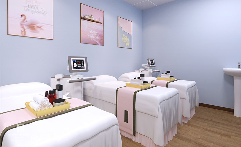 醫(yī)療會所裝修效果圖-晨曦輕伊美