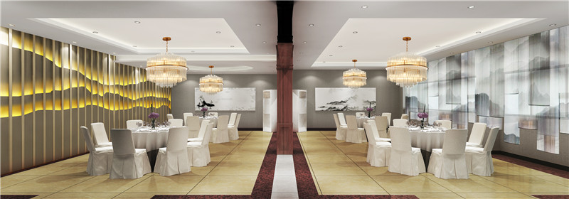 酒樓開放餐區裝修效果圖 酒樓開放餐區裝修效果圖