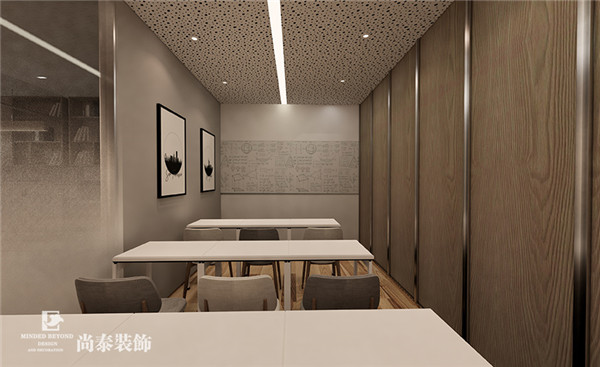 教育培訓公司辦公室休息區裝修效果圖