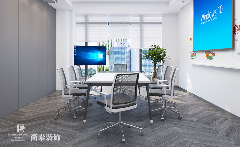 1000平米制作公司辦公室裝修設(shè)計 | 駿域設(shè)計制作