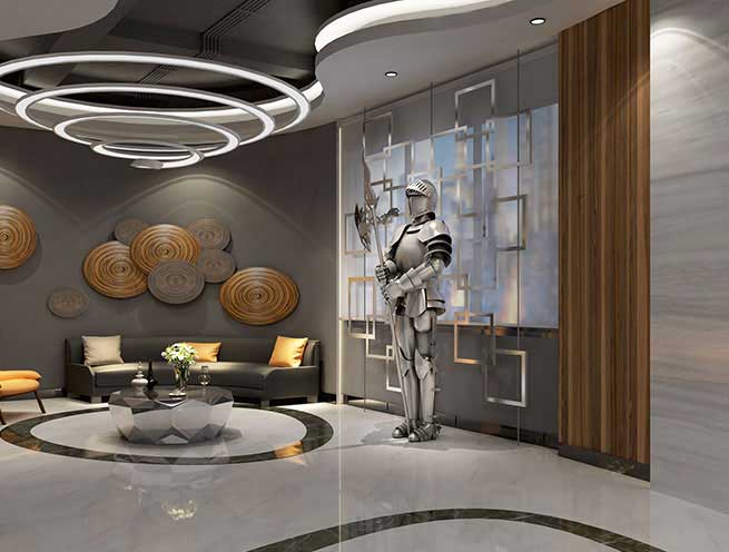 1100平跨境電商公司工業廠房裝修 | 公狼網絡 