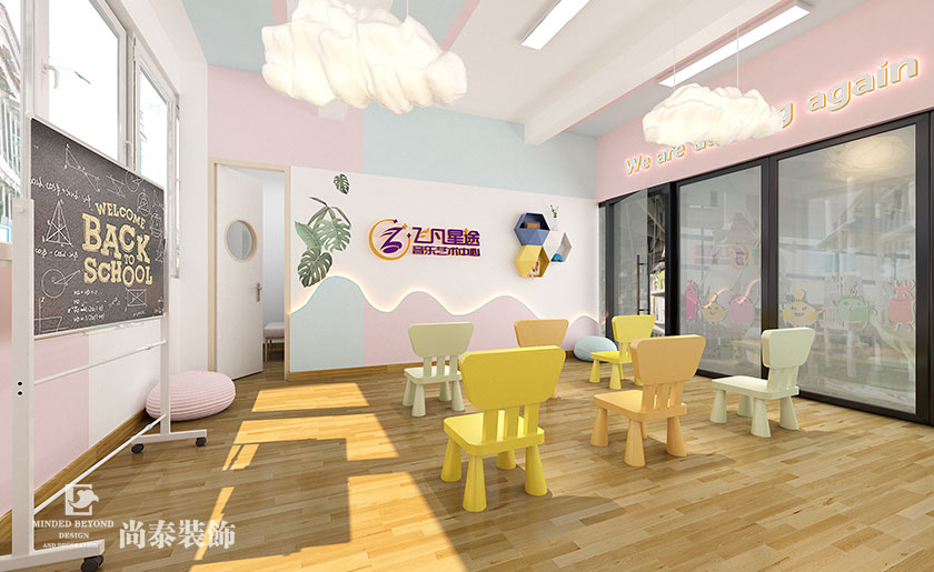 鋼琴培訓機構裝修效果圖