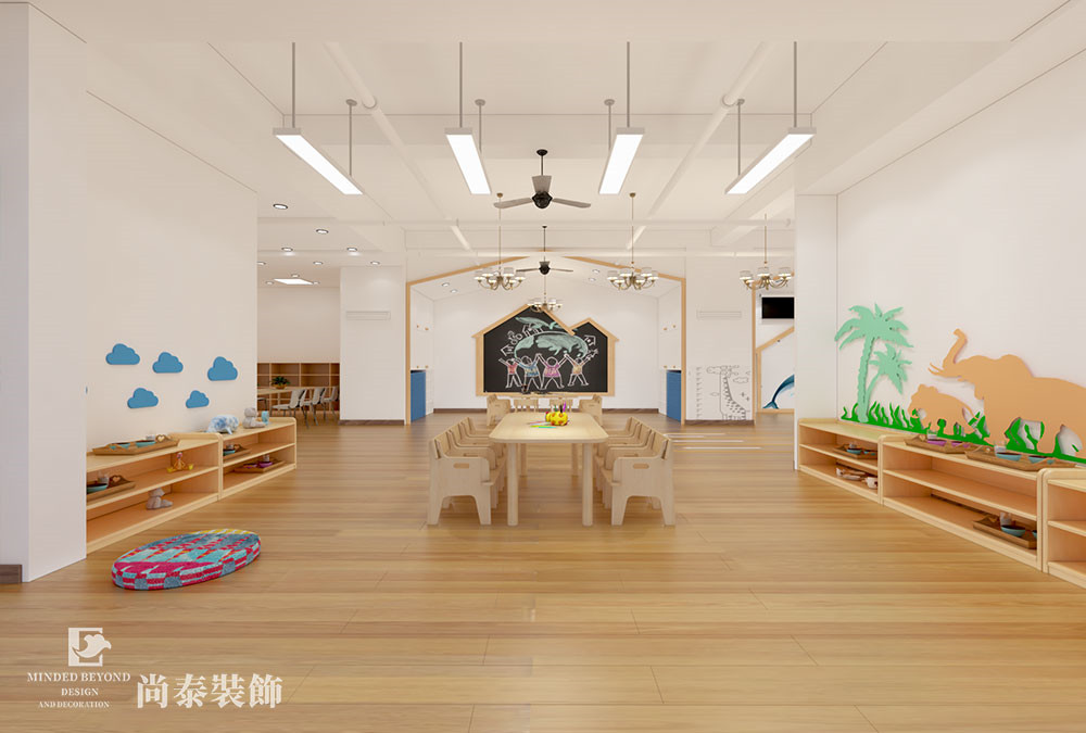 培訓機構簡約裝修效果圖