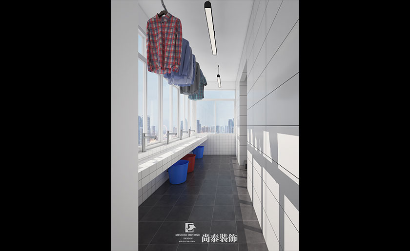 1000平米廣州員工宿舍裝修設計 | 廣州國際輕紡城