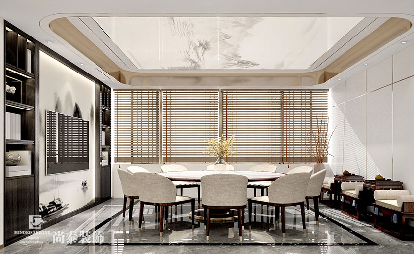 500㎡新中式高端會所裝修效果圖 | 微棠別院