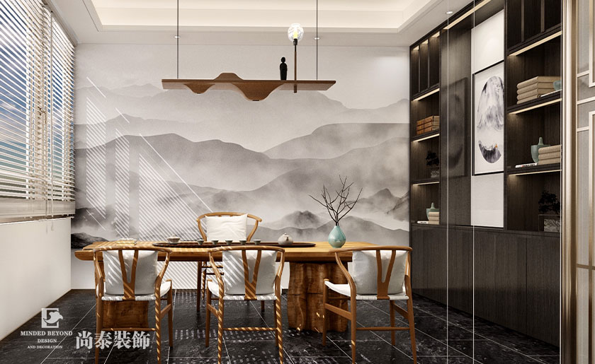 500㎡新中式高端會所裝修效果圖 | 微棠別院