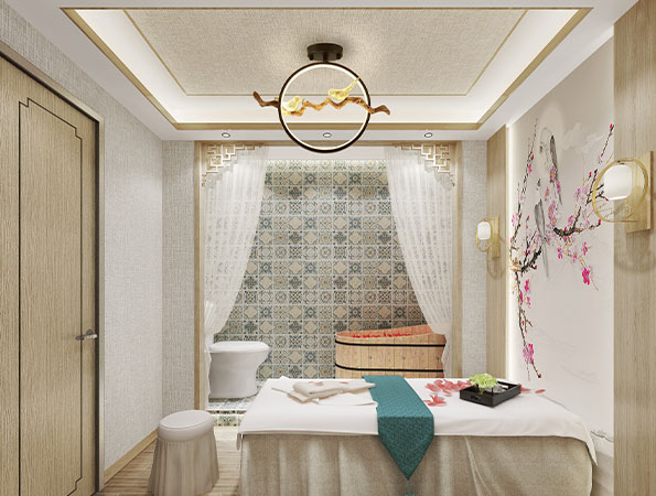 180平米新中式美容SPA中心裝修設計 | 唯美雅美容院