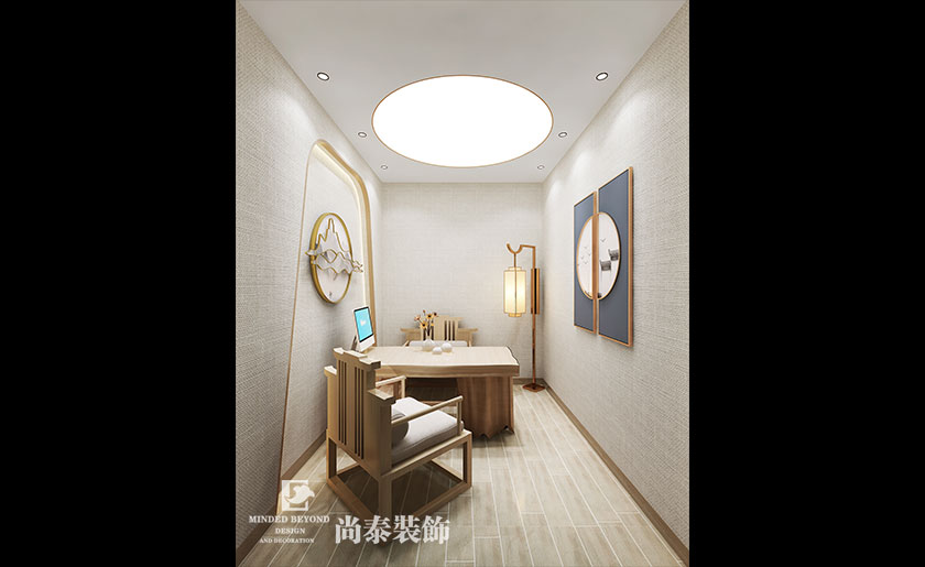 180平米新中式美容SPA中心裝修設(shè)計(jì) | 唯美雅美容院