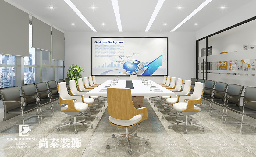 870㎡網絡科技公司辦公室設計效果圖 | 印橙科技