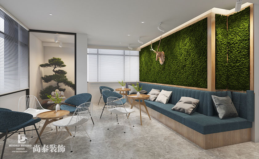 160㎡休閑簡約電商公司辦公室裝修效果圖 | 石超