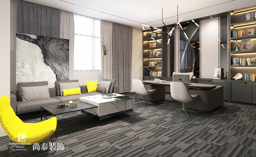 160㎡休閑簡約電商公司辦公室裝修效果圖 | 石超