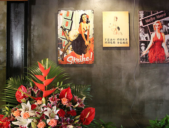 工業風餐飲裝修實景圖-御龍四季椰子雞