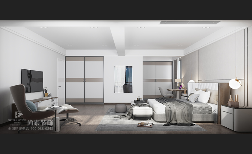 現代簡約裝修風格效果圖