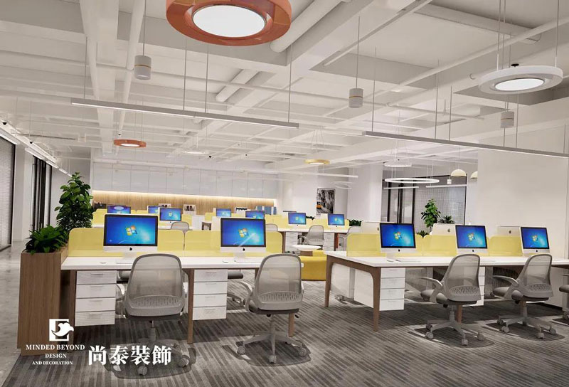 優車庫網絡辦公室裝修圖片