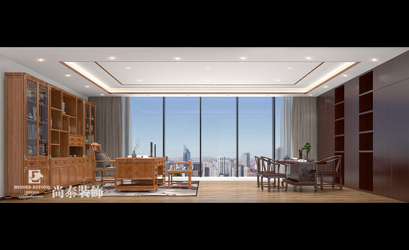 120平米輕奢風生物醫療辦公室設計 | 宜曼達