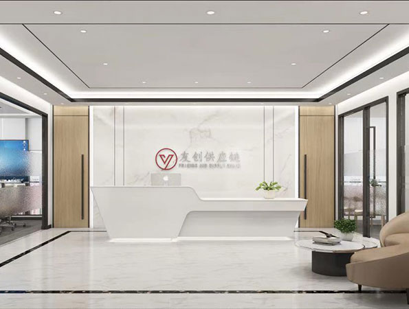 280平米深圳簡約辦公室設計 | 友創供應鏈