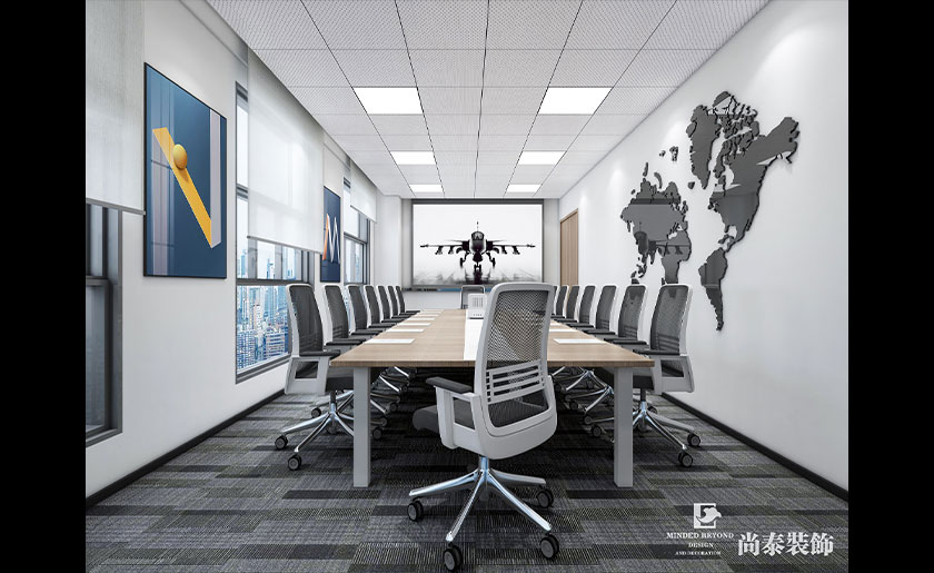 2400平米研究院深圳辦公室裝修設計 | 陜煤研究院