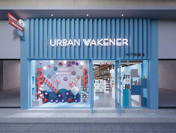 40平米網(wǎng)紅飾品店裝修設(shè)計(jì) | 城市喚醒者