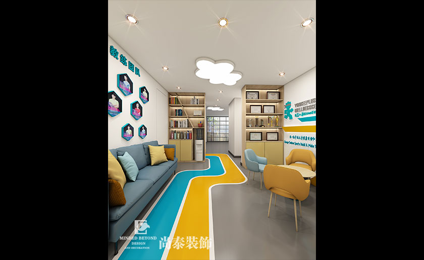 150平米兒童運動成長中心設計效果圖 | 英嘉