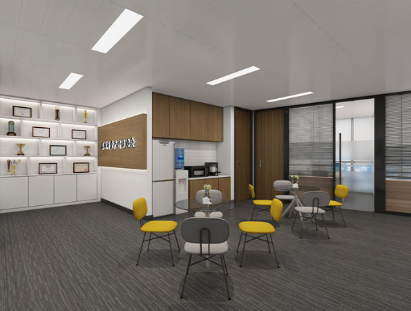 150平米協(xié)會辦公室裝修設(shè)計 | 深圳市資產(chǎn)評估協(xié)會