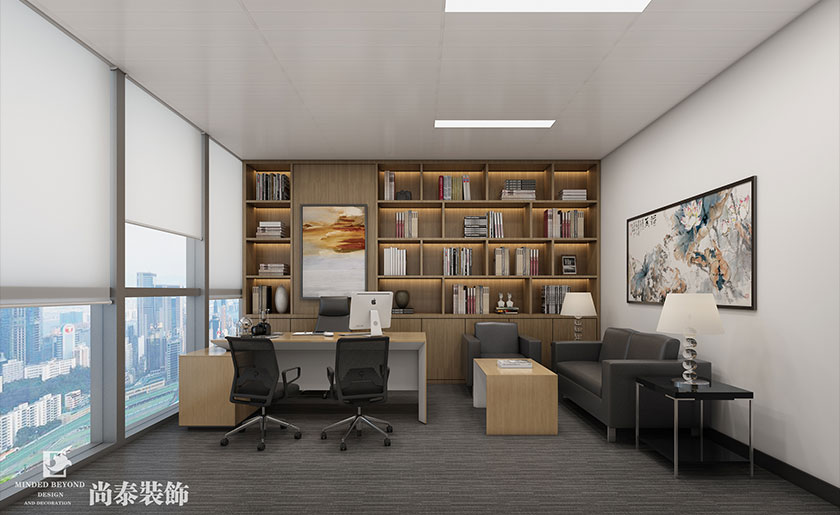 150平米協會辦公室裝修設計 | 深圳市資產評估協會
