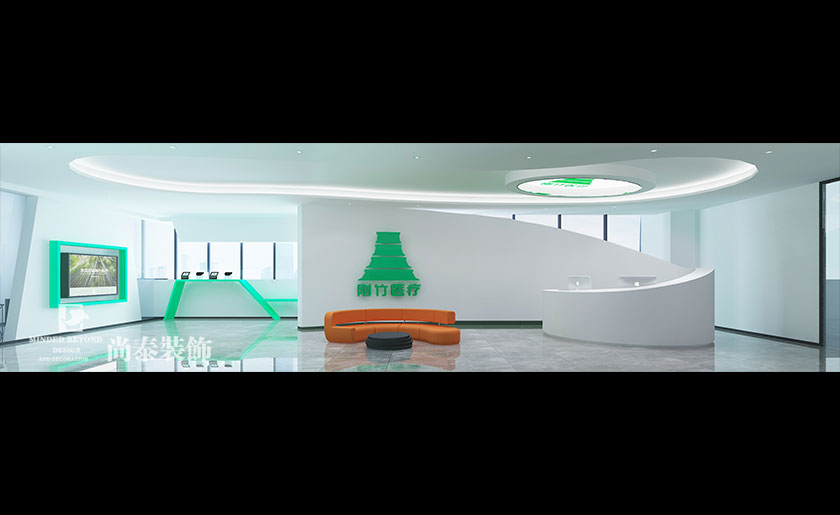 1300平米醫(yī)療科技公司深圳辦公室設計 | 剛竹醫(yī)療