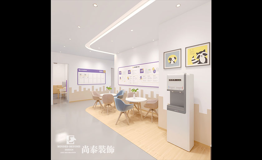 460平米兒童專注力早教培訓空間設計 | 多特兒童專注力