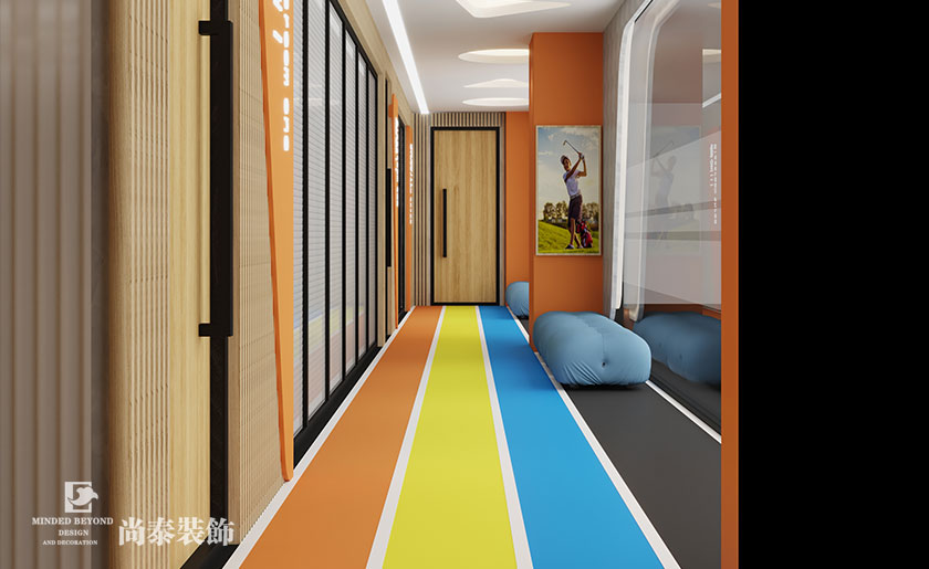 340平米高爾夫教育空間設計效果圖 | 龍華觀瀾高爾夫