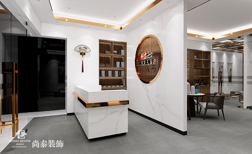 100㎡國學書法教育空間裝修設計 | 汝昊教育