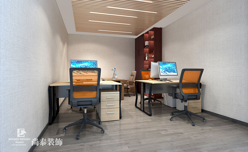 1000平米電子公司辦公室設計方案 | 諧振電子