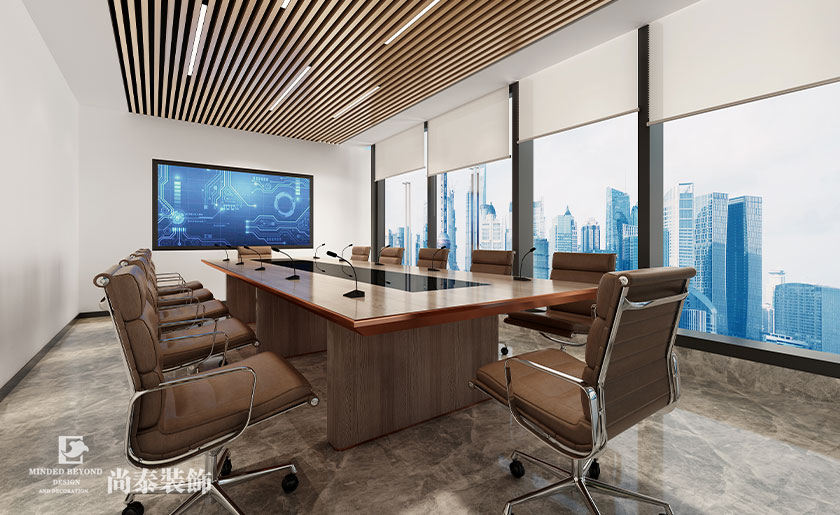 1000平米電子公司辦公室設計方案 | 諧振電子