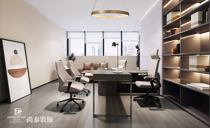 1200平米數(shù)控公司辦公室裝修設(shè)計(jì) | 大通數(shù)控