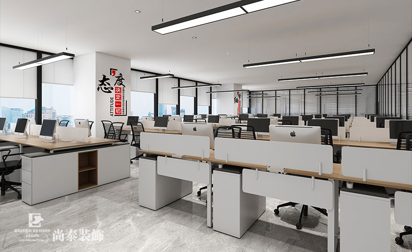1500平米投資管理公司簡約設計辦公室 | 中廣資本