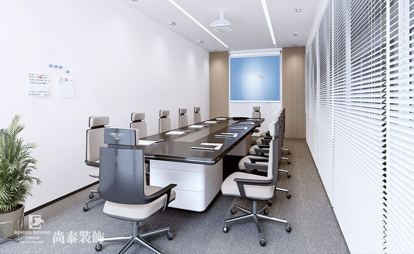 500平米簡約現代寫字樓辦公室裝修效果圖 | 有所為大廈