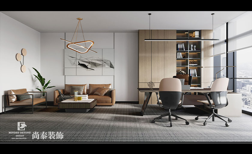 3000平米著名金融公司辦公室裝修設計 | 東方資產